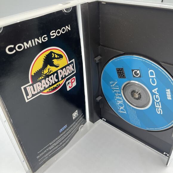 Ecco the Dolphin Sega CD Complete CIB - Picture 2 of 9